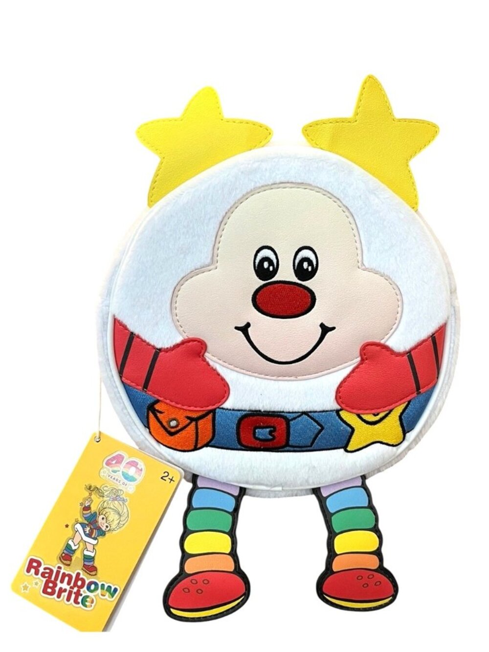 Loungefly Rainbow Brite TWINK Figural Crossbody Purse Bag NWT